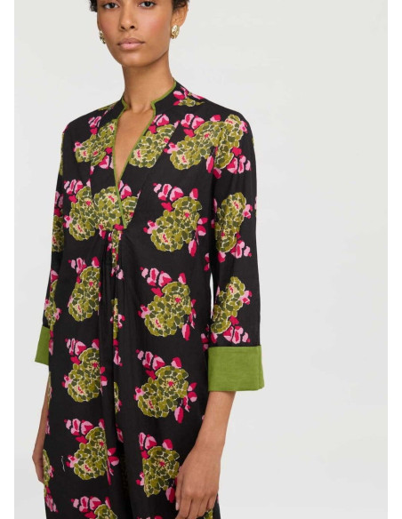 LISA CORTI RADHA CAFTAN BLACK