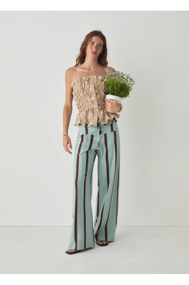LAAGAM PANTALON TASHI TURQUOISE