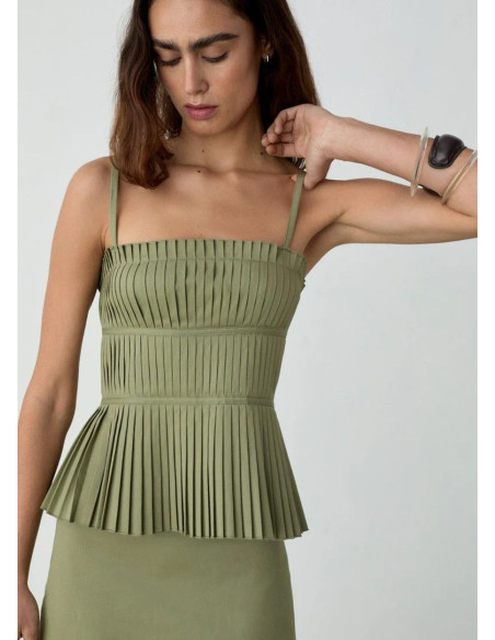 LAAGAM TOP ALMA KHAKI