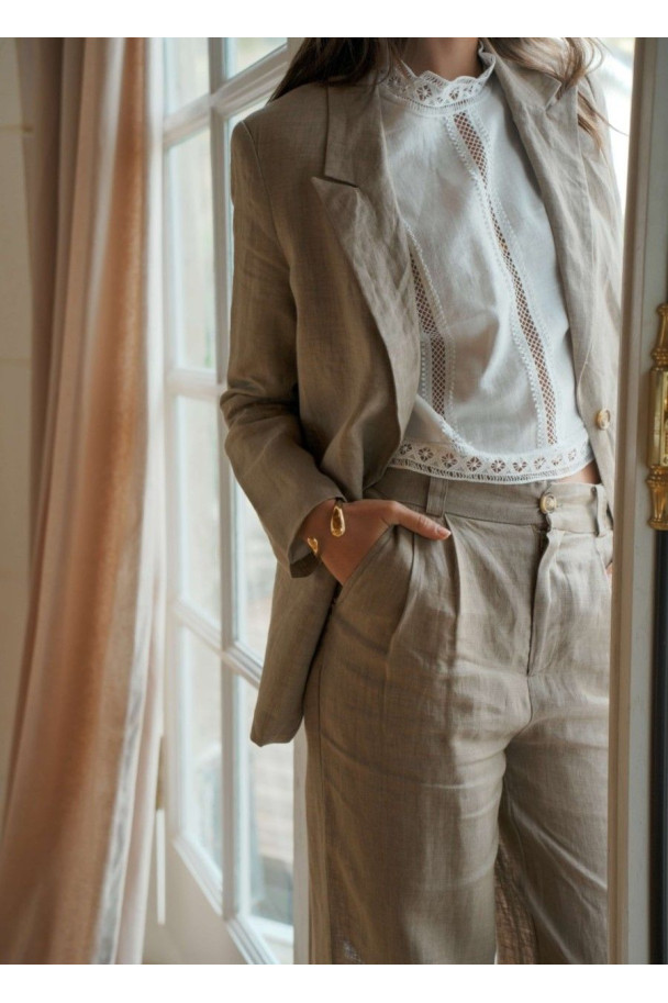 SEE U SOON PANTALON LUNA BEIGE