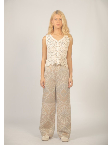 SEE U SOON CHALECO DALIA BEIGE