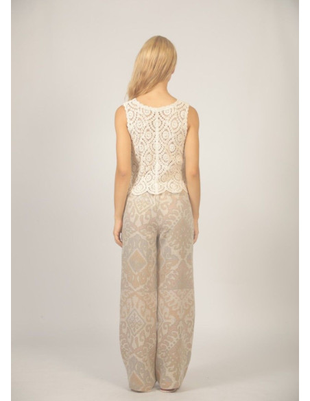 SEE U SOON CHALECO DALIA BEIGE
