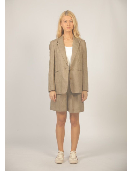 SEE U SOON CHAQUETA LUNA BEIGE