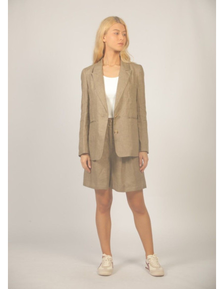 SEE U SOON CHAQUETA LUNA BEIGE