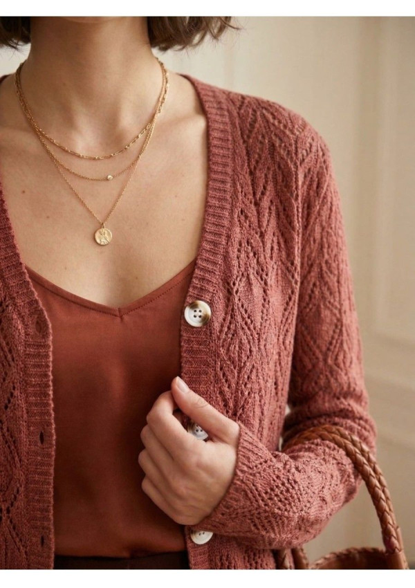 SEE U SOON CHAQUETA CLOE BRICK