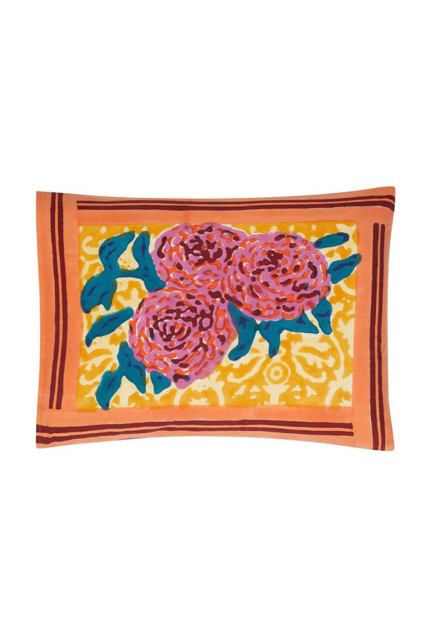 LISA CORTI CUSHION DAM DAM LILAC GOLD 30X40