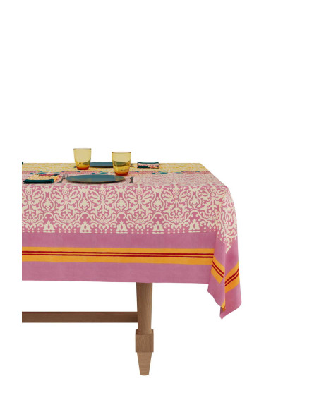 LISA CORTI MANTEL DAM DAM LILAC GOLD 180X180