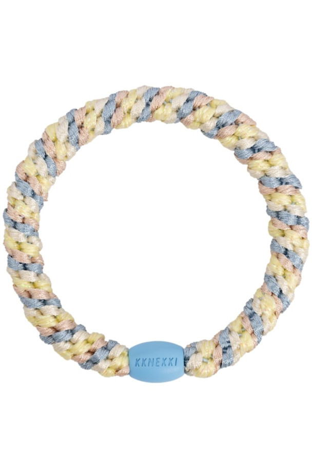 BON DEP KKNEKKI MIX SEABLUE LIGHT YELLOW GLITTER