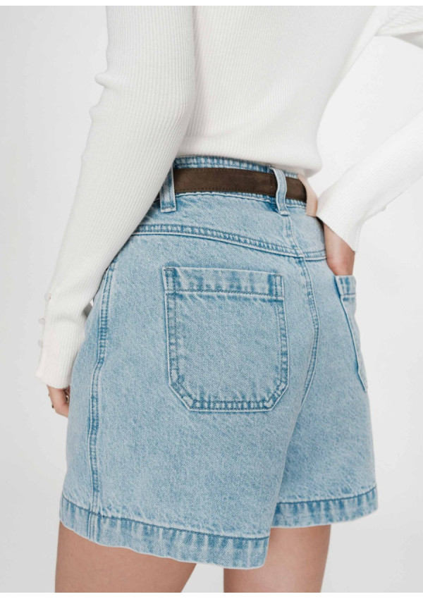 GRACE & MILA SHORT DENIM VERNE AZUL