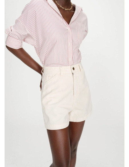GRACE & MILA SHORT DENIM VERNE CRUDO