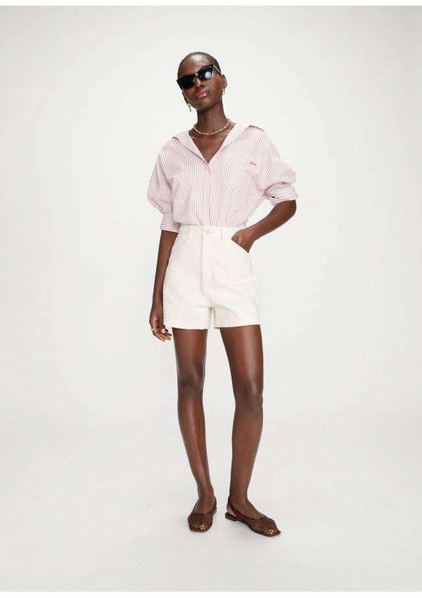 GRACE & MILA SHORT DENIM VERNE CRUDO