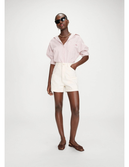 GRACE & MILA SHORT DENIM VERNE CRUDO