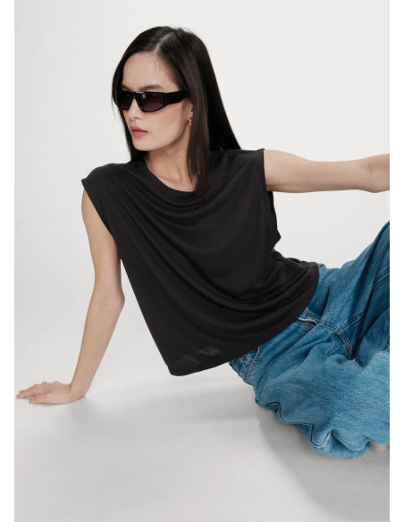 GRACE & MILA T-SHIRT RIMBAUD CARBONE