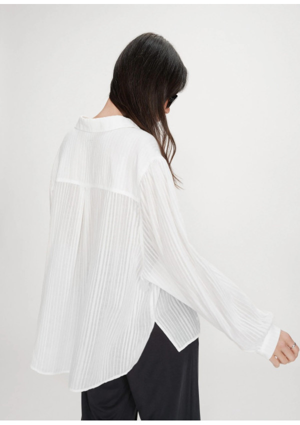 GRACE & MILA CAMISA VIBES IVOIRE