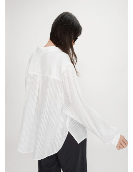GRACE & MILA CAMISA VIBES IVOIRE