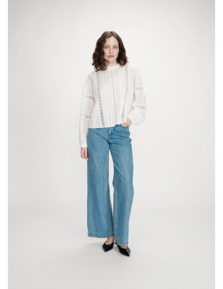 GRACE & MILA CAMISA VELMA IVOIRE