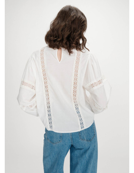 GRACE & MILA CAMISA VELMA IVOIRE