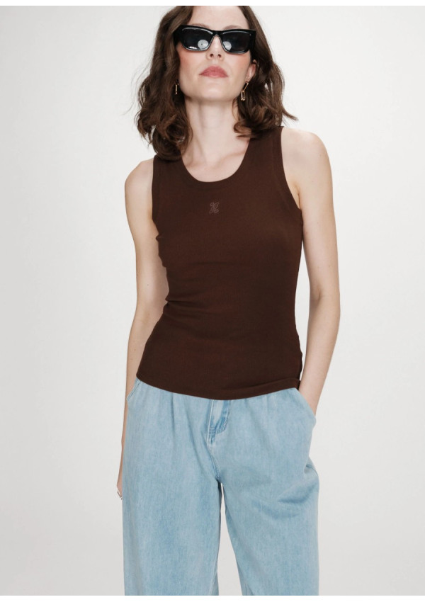 GRACE & MILA T-SHIRT VALOU CHOLOCATE