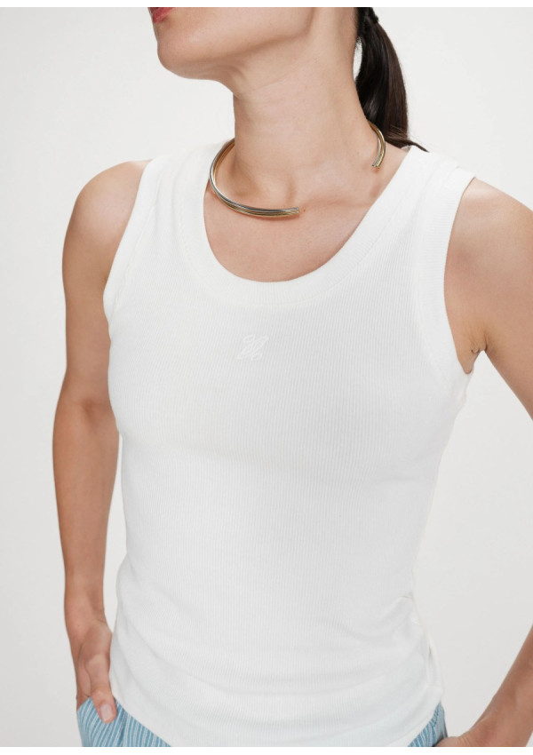 GRACE & MILA  T-SHIRT VALOU IVOIRE