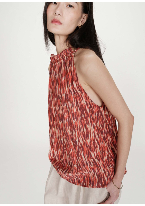 GRACE & MILA  TOP VOTELLO SANGUINE