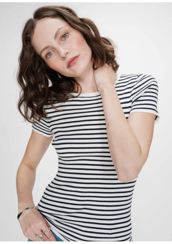 GRACE & MILA CAMISETA VENDREDI MARINE