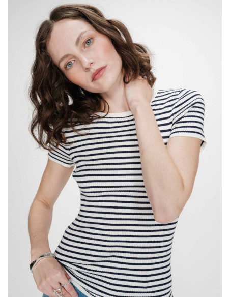 GRACE & MILA CAMISETA VENDREDI MARINE