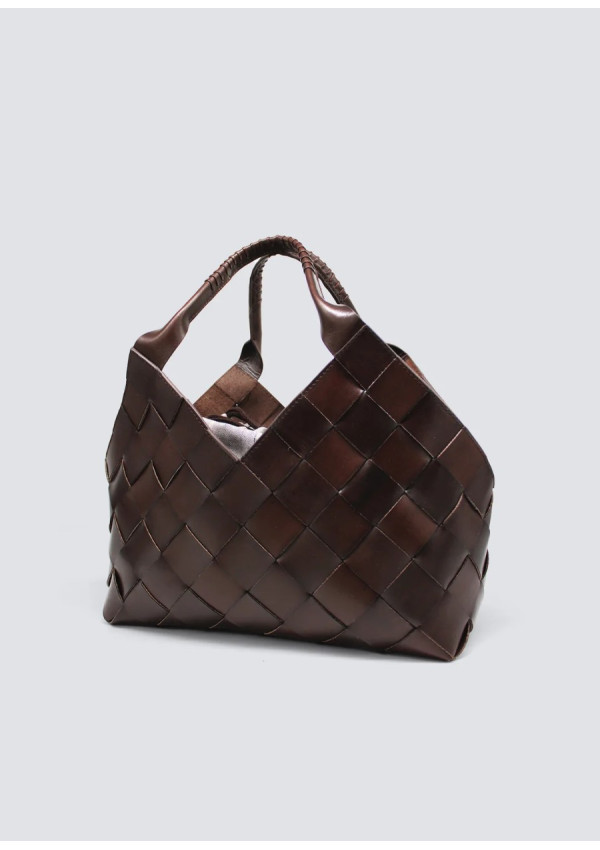 DRAGON DIFFUSION BOLSO CASTELLO BROWN