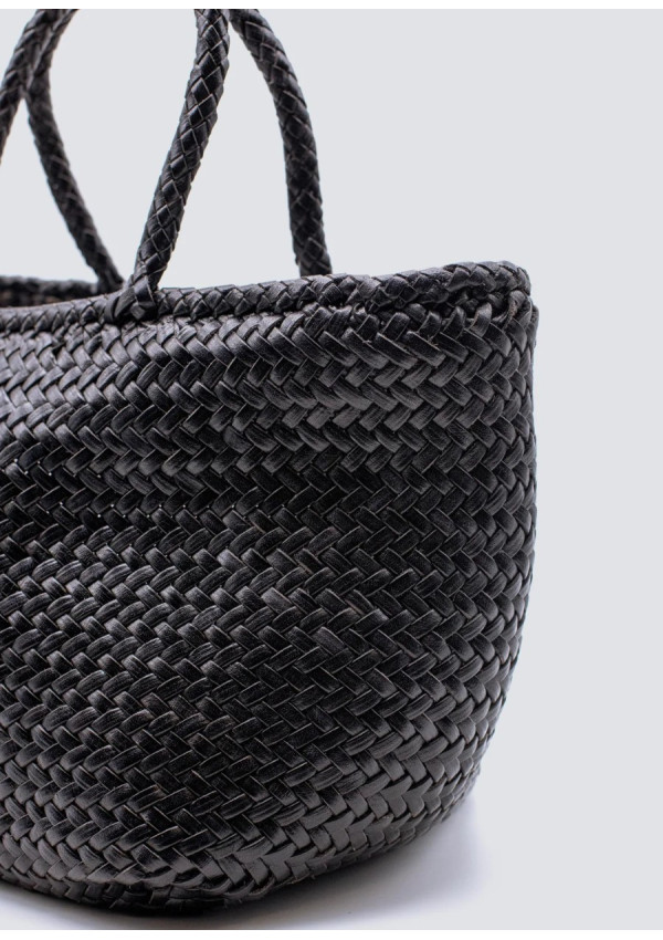 DRAGON DIFFUSION BOLSO GRACE BASKET SMALL BLACK