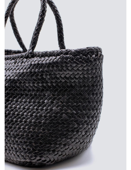 DRAGON DIFFUSION BOLSO GRACE BASKET SMALL BLACK