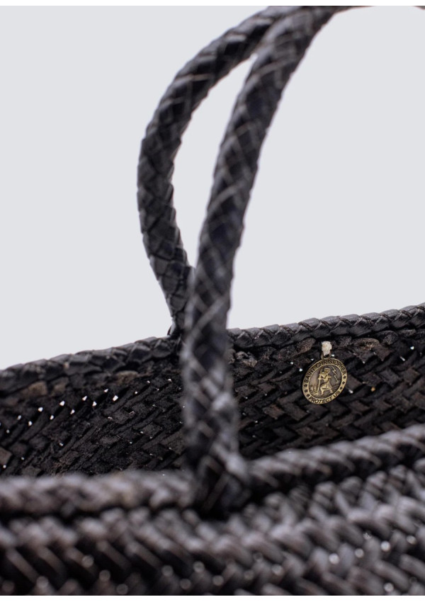 DRAGON DIFFUSION BOLSO GRACE BASKET SMALL BLACK
