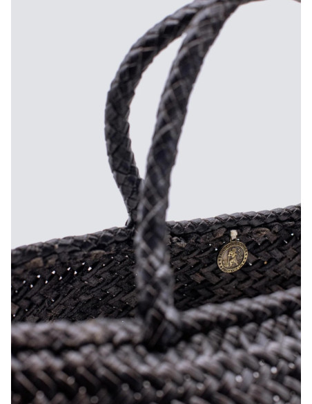 DRAGON DIFFUSION BOLSO GRACE BASKET SMALL BLACK