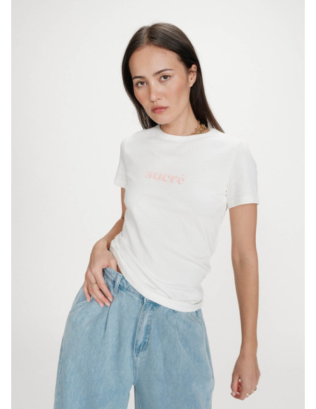 GRACE & MILA CAMISETA VIGEE IVOIRE