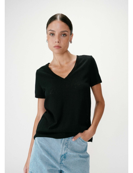 GRACE & MILA CAMISETA WILLEM NOIR