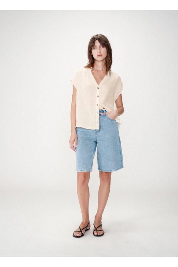 GRACE & MILA BLUSA WESRA ECRU