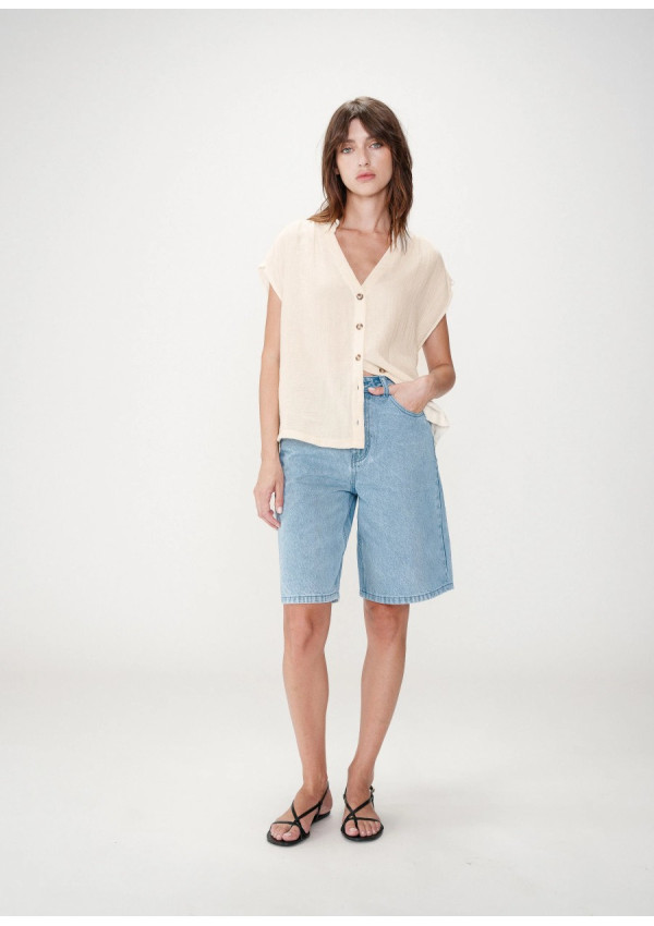 GRACE & MILA BLUSA WESRA ECRU