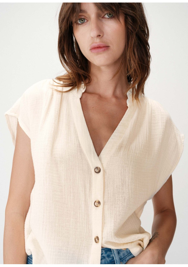 GRACE & MILA BLUSA WESRA ECRU
