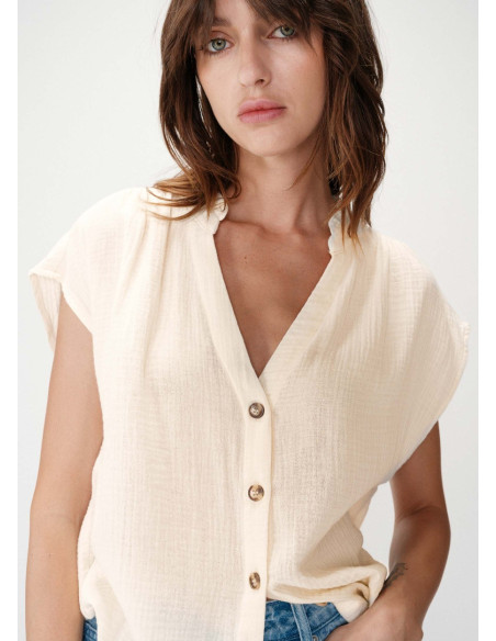 GRACE & MILA BLUSA WESRA ECRU
