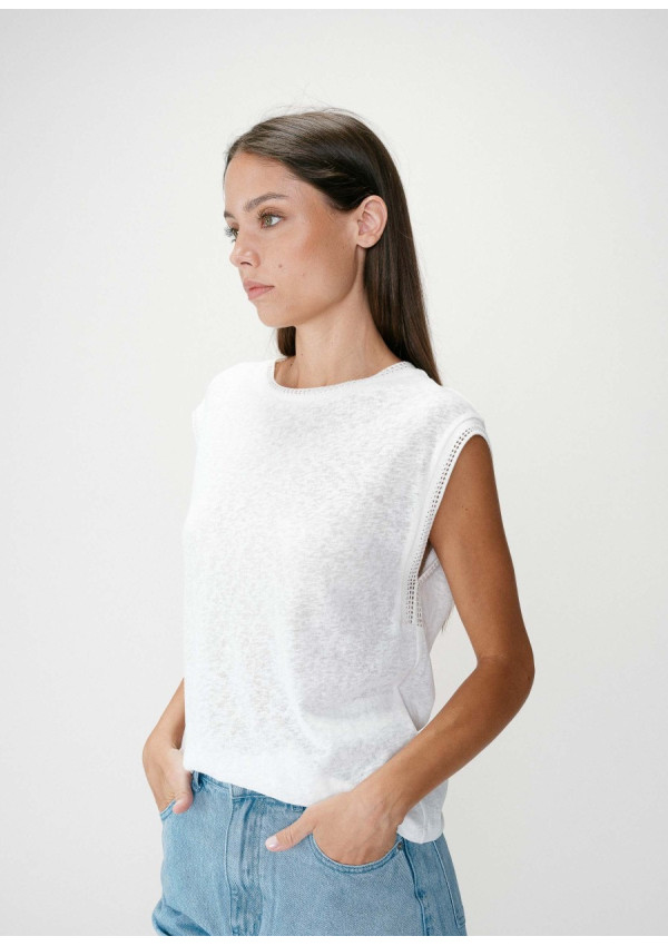 GRACE & MILA CAMISETA WALLACE IVORIE