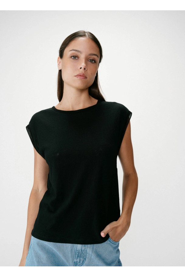 GRACE & MILA CAMISETA WALLACE NOIR
