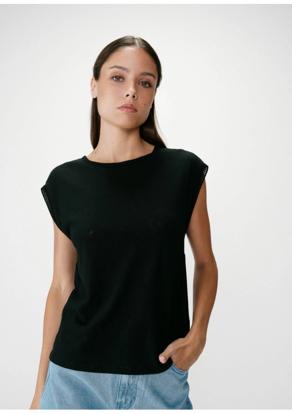 GRACE & MILA CAMISETA WALLACE NOIR