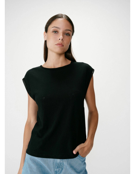 GRACE & MILA CAMISETA WALLACE NOIR
