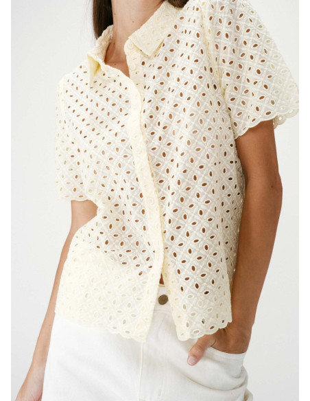 GRACE & MILA CAMISA WAVERINE JAUNE