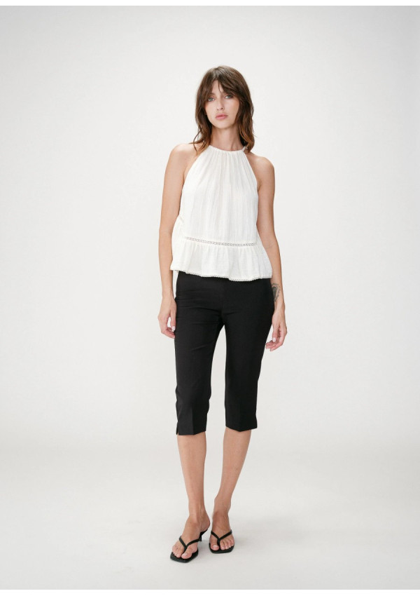 GRACE & MILA TOP WIDY ECRU