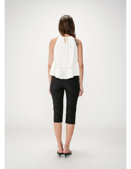 GRACE & MILA TOP WIDY ECRU