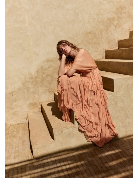 MES DEMOISELLES VESTIDO CHARLOTTE NUDE