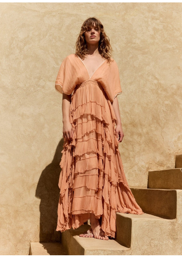 MES DEMOISELLES VESTIDO CHARLOTTE NUDE