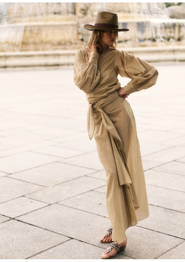 MES DEMOISELLES FALDA DECCA BEIGE