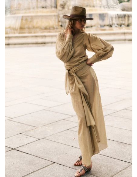 MES DEMOISELLES FALDA DECCA BEIGE