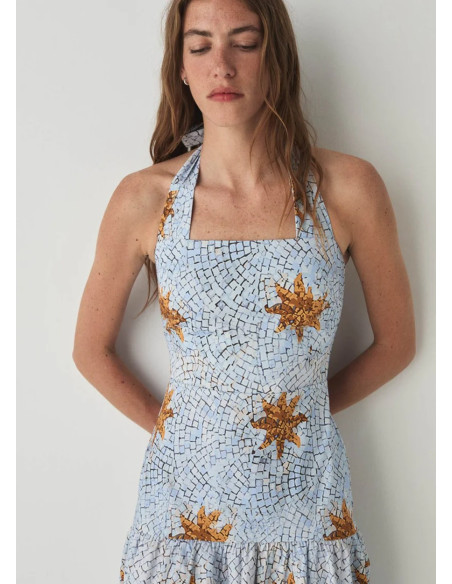 LAAGAM VESTIDO CAELI BLUE