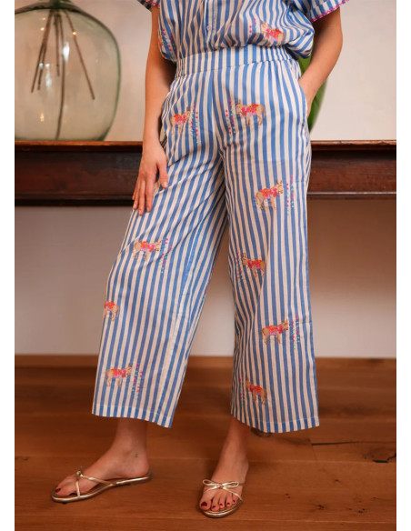 NIMO WITH LOVE FENNEL PANTS DONKEY
